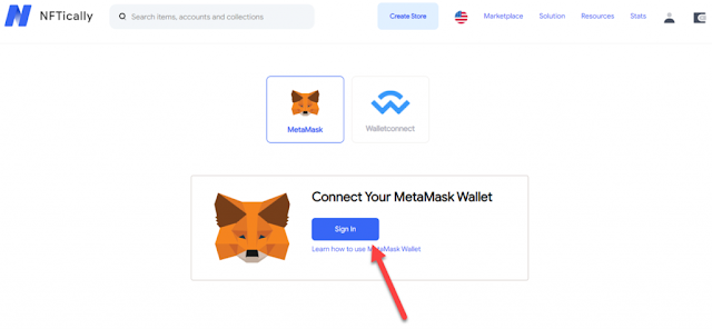 MetaMask Wallet Login