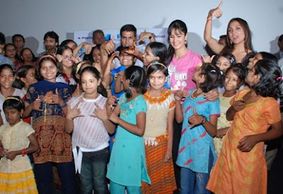 Blue Special Screening for underprivileged children