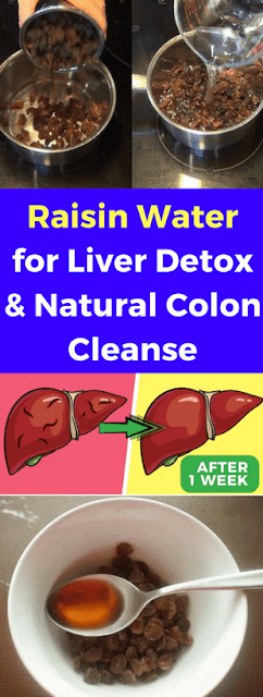 Raisin Water For Liver Detox & Natural Colon Cleanse!!!