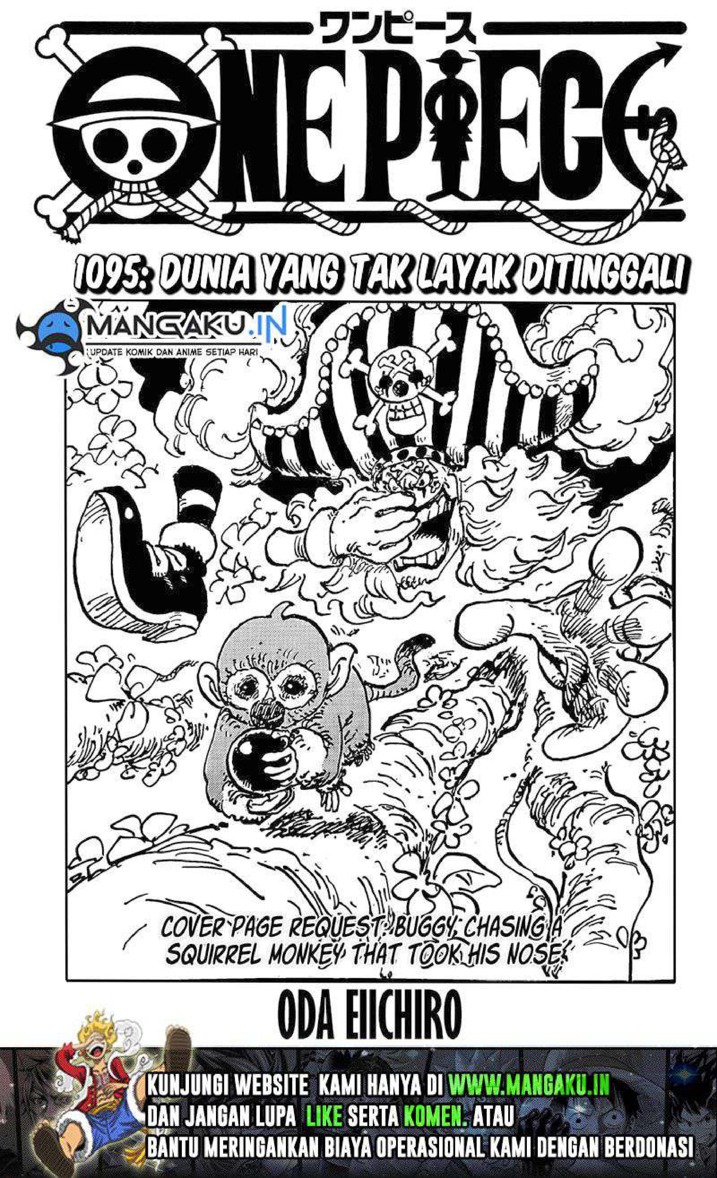 Manga One Piece Chapter 1095 Bahasa Indonesia