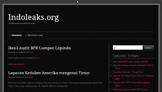 Indoleaks Wikileaks Versi Indonesia