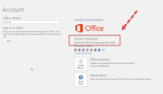 MS OFFICE ACTIVATION