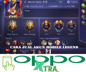 Cara Jual Akun Mobile Legend