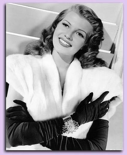 I like her Rita Hayworth