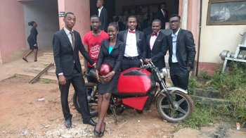 See Photos of Electric Power-bike Made by UNIZIK Students