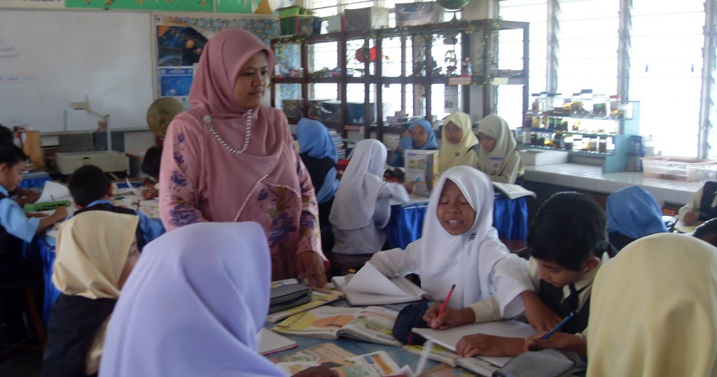Budi Bahasa Budaya Kita: GURU SEDANG MENGAJAR DI DALAM KELAS