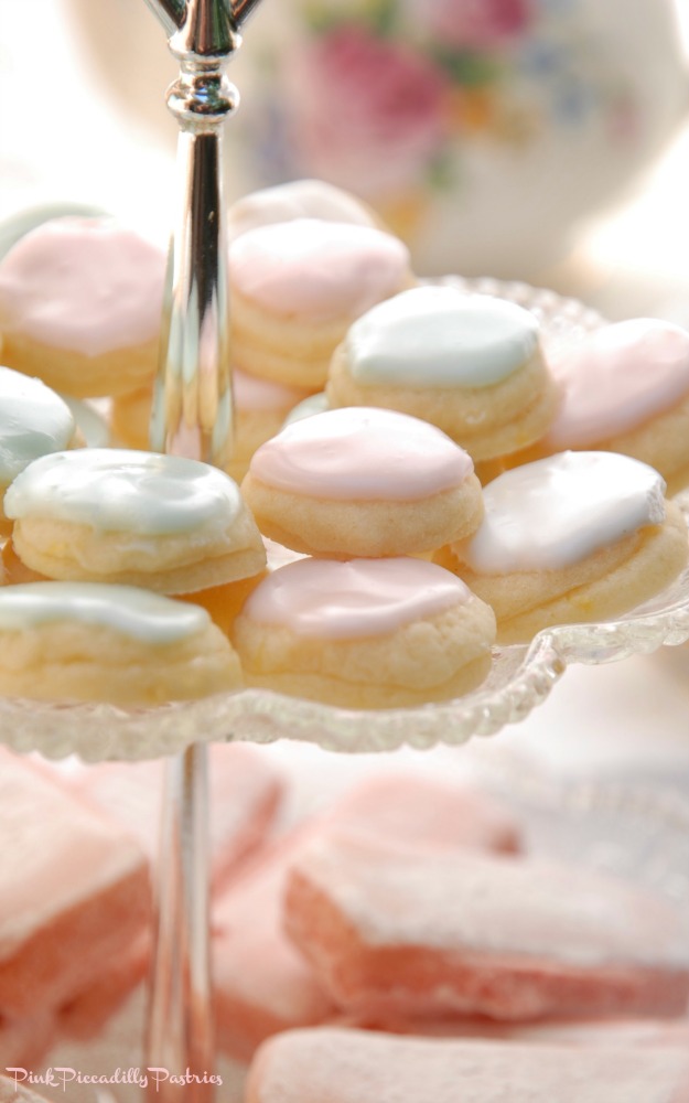 Pink Piccadilly Pastries Vintage Baking Gateau Bonbons