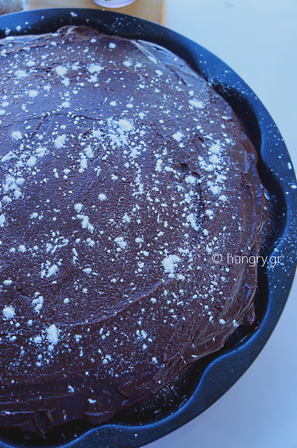 Dark Chocolate Whiskey Cake