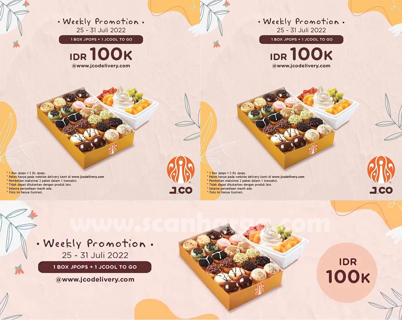 Promo JCO Diskon Weekly Promotion 25 - 31 Juli 2022