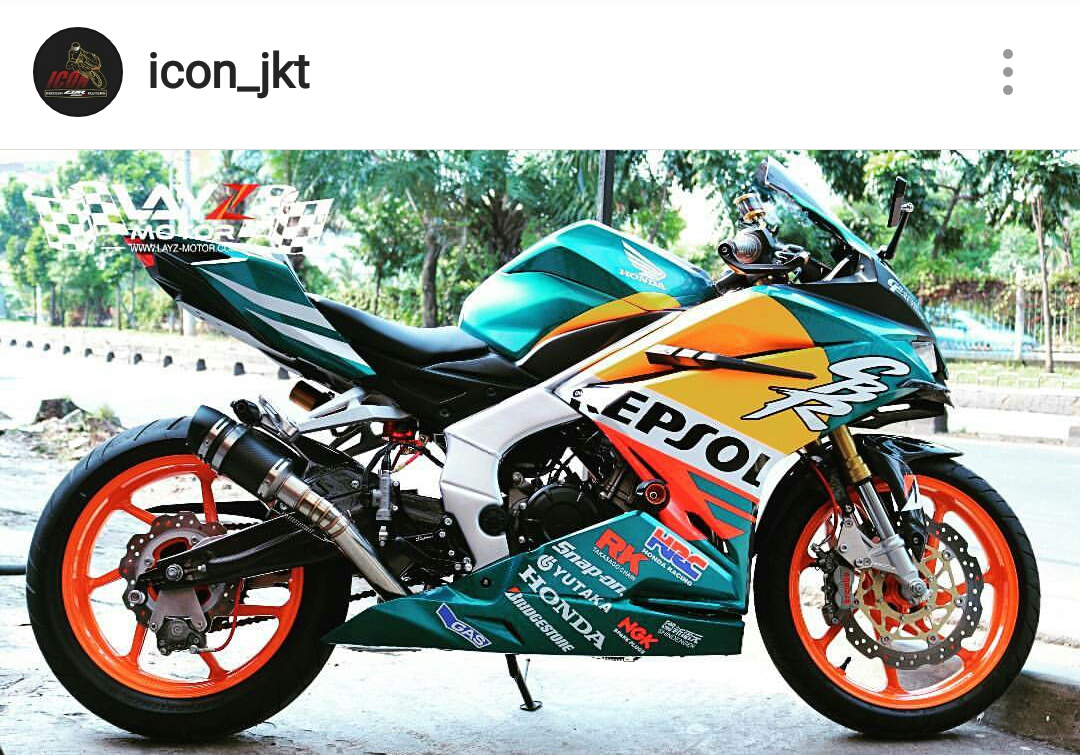 Modifikasi CBR 250 RR Dengan Livery NSR 500 Mick Doohan Liriapro