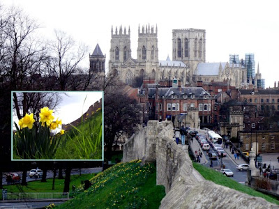 York Minster from The Walls.  ©Arthur Loosley