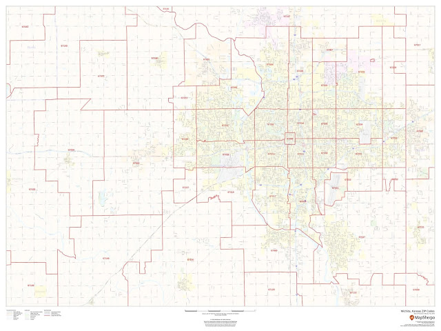 Wichita Ks Zip Code Map
