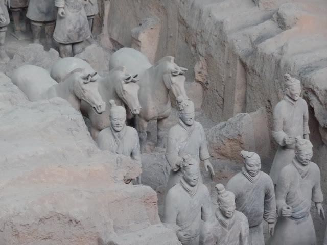 qin shi huang terracotta army warrior horse pit 1