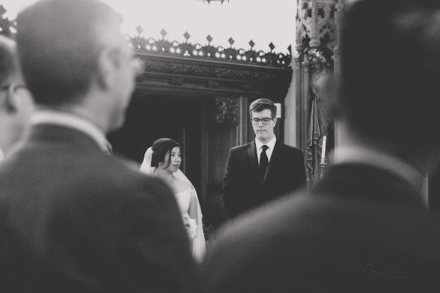 Bride and Groom at Grosse Point Academy