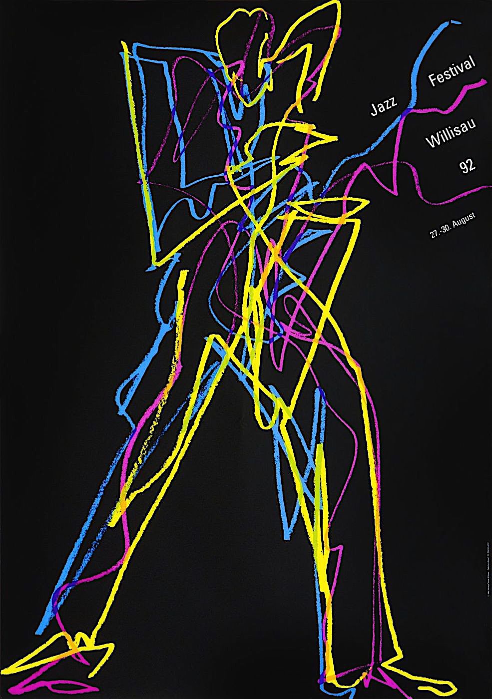 a Niklaus Troxler poster for a jazz event