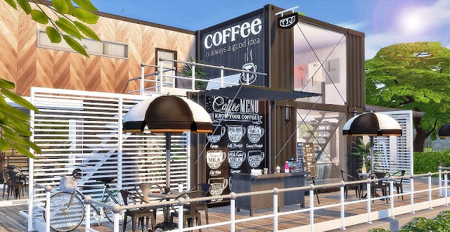  Container Cafe design Concept