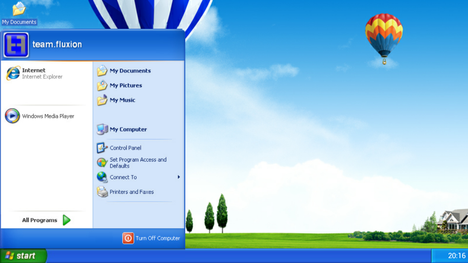 Windows XP Android