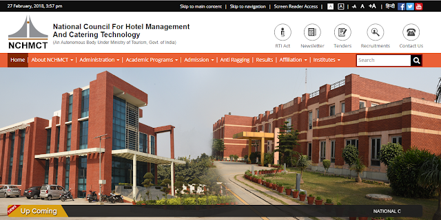 www.thims.gov.in - M.Sc. in Hospitality Administration in NCHMCT College Apply Online, Admit Card, Exam Dates, Results