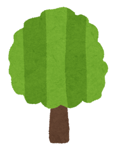 シンプルな木のイラスト3