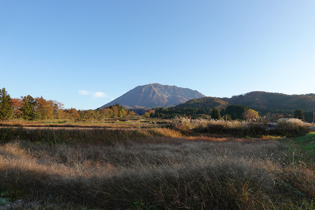 鳥取県西伯郡伯耆町栃原 大山の眺望