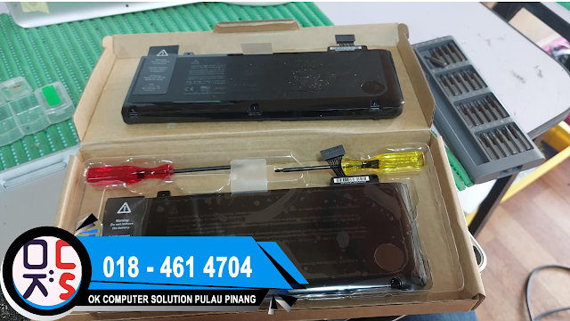 SOLVED : REPAIR MACBOOK | MACBOOK SHOP | MACBOOK PRO 13 INCH | MODEL A1278 | BATTERY FAST DRAIN | BATTERY PROBLEM | NEW BATTERY MACBOOK PRO 13 INCH A1278 REPLACEMENT | MACBOOK SHOP NEAR ME | MACBOOK REPAIR BUKIT MINYAK | KEDAI REPAIR MACBOOK BUKIT MINYAK