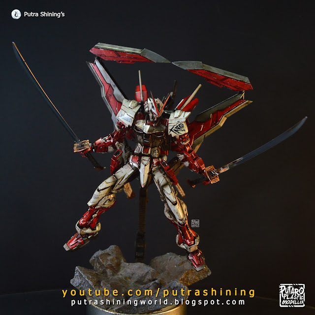 MG Gundam Astray Red Frame Kai Custom Weathering by Putra Shining