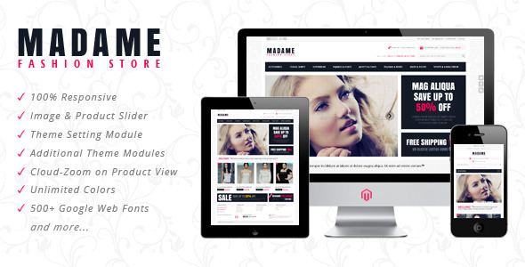 Madame Responsive Prestashop Theme - Fashion PrestaShop