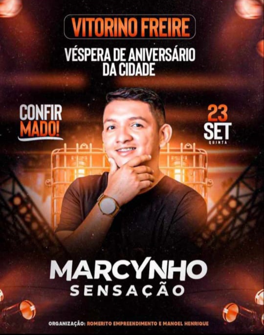 Possível Show de Marcynho Sensação em Vitorino Freire 😱😱