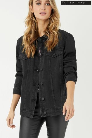 noisy may oversized denim jacket