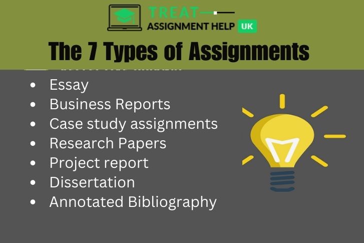 The 7 Types of Assignments