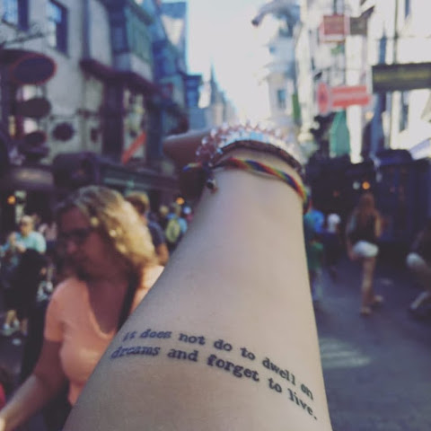 Minimalist Harry Potter Tattoos