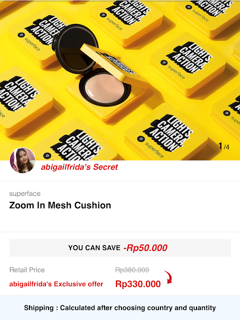 [Review] Superface Zoom In Mesh Cushion (Shade Natural)