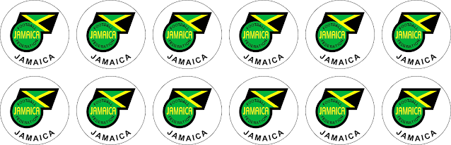 JAMAICA ALGAZARRA-CONCACAF ESCUDO GULIVER ARETE GULIVER ESCUDINHOS BOTÓES GULIVER TIME BOTÃO GULIVER