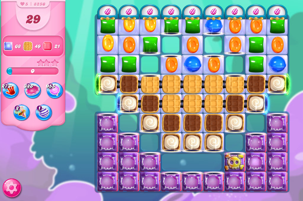 Candy Crush Saga level 8250