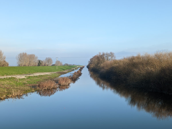 The view north towards Downham Market