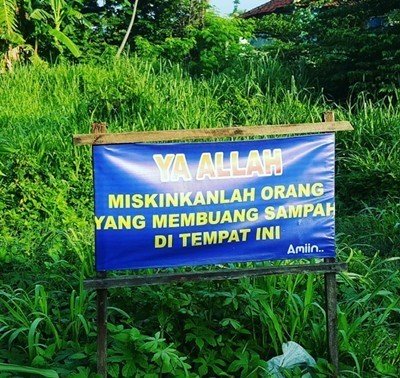 14 Poster Kocak Peringatan Warga Ini Bikin Ngakak Sambil Merenung