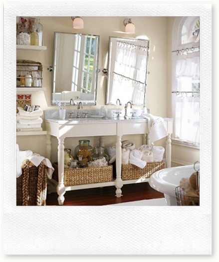 potterybarn farmhouse bath