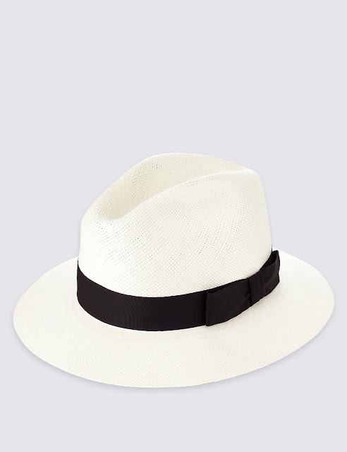 marks and spencer handwoven panama hat