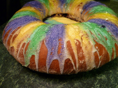 Blueberry King Cake