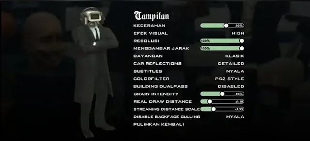 GTA San Andreas Menu Skibidi Mod For Android