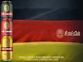 Club Colombia, Bavaria & Germnay; the perfect mix.