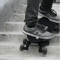 Longboard Stair Rover avec 8 roues