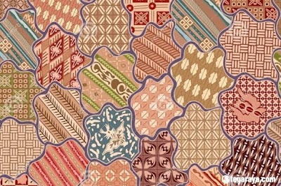contoh jenis-jenis batik motif kolase