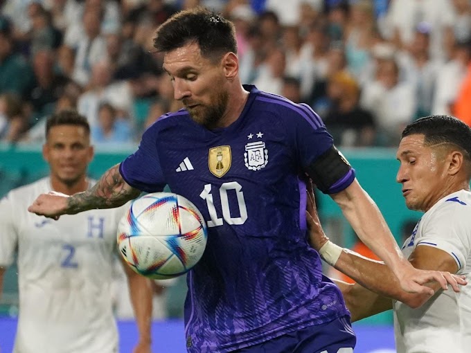 Lionel Messi dijuluki "Musang" setelah Argentina kalahkan Honduras