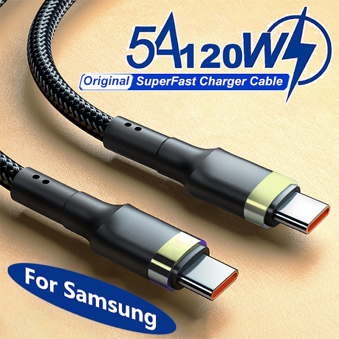 Charge Your Devices in a Flash: The Powerful 120W PD Fast Charging Cable