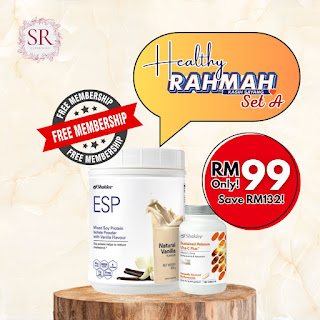 Promosi Shaklee Set Healthy Rahmah A