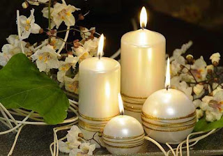 DECORACION EN VELAS 