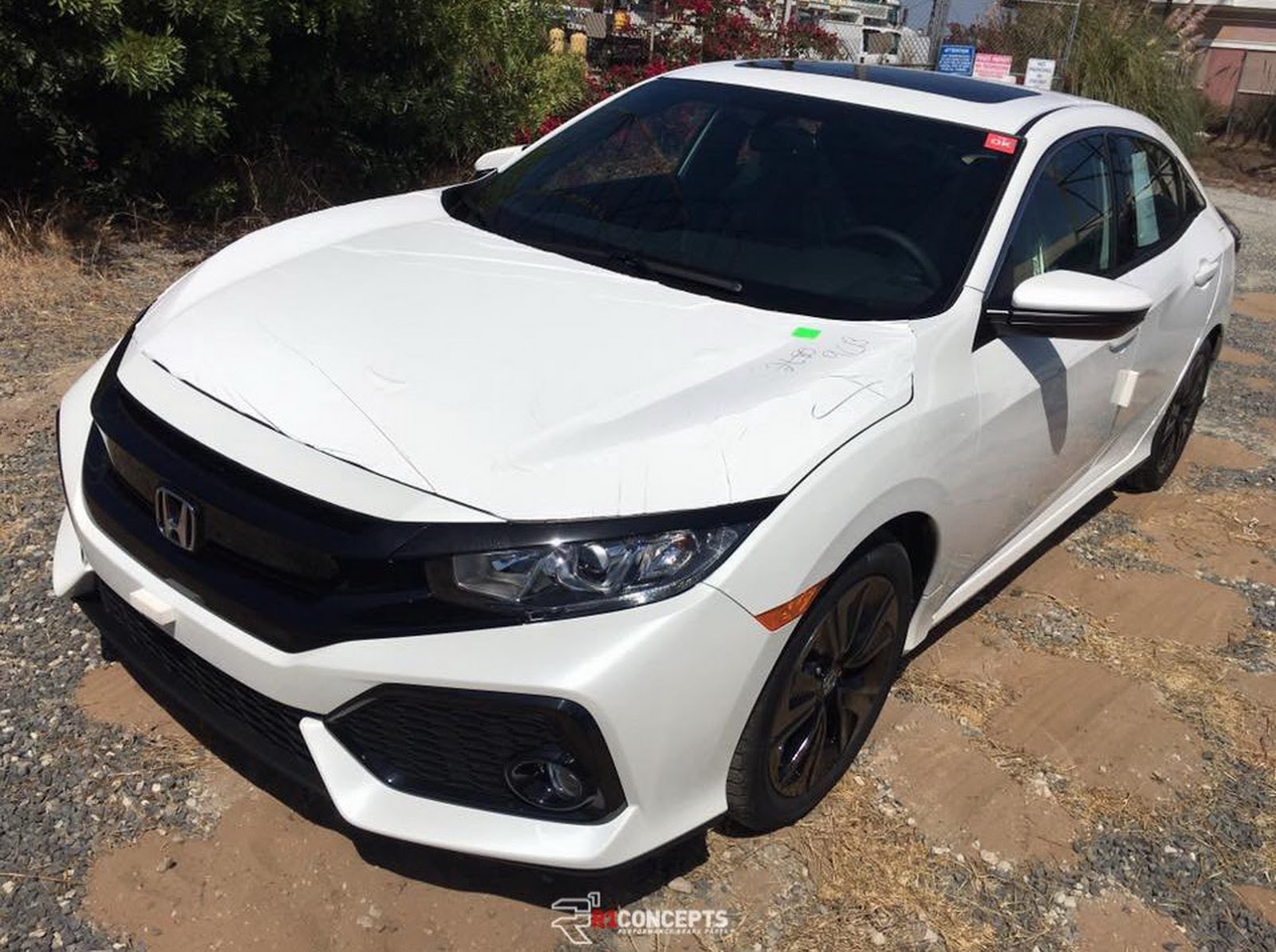 Honda Civic Hatchback 2017 Spek Amerika Terlihat Tanpa Kamuflase
