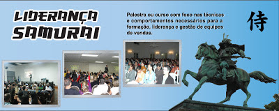 venda, atendimento, liderança, motivação, palestra, palestrante, Felipe Costa, O Vendedor Samurai