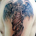 Angel Tattoo Design on Side